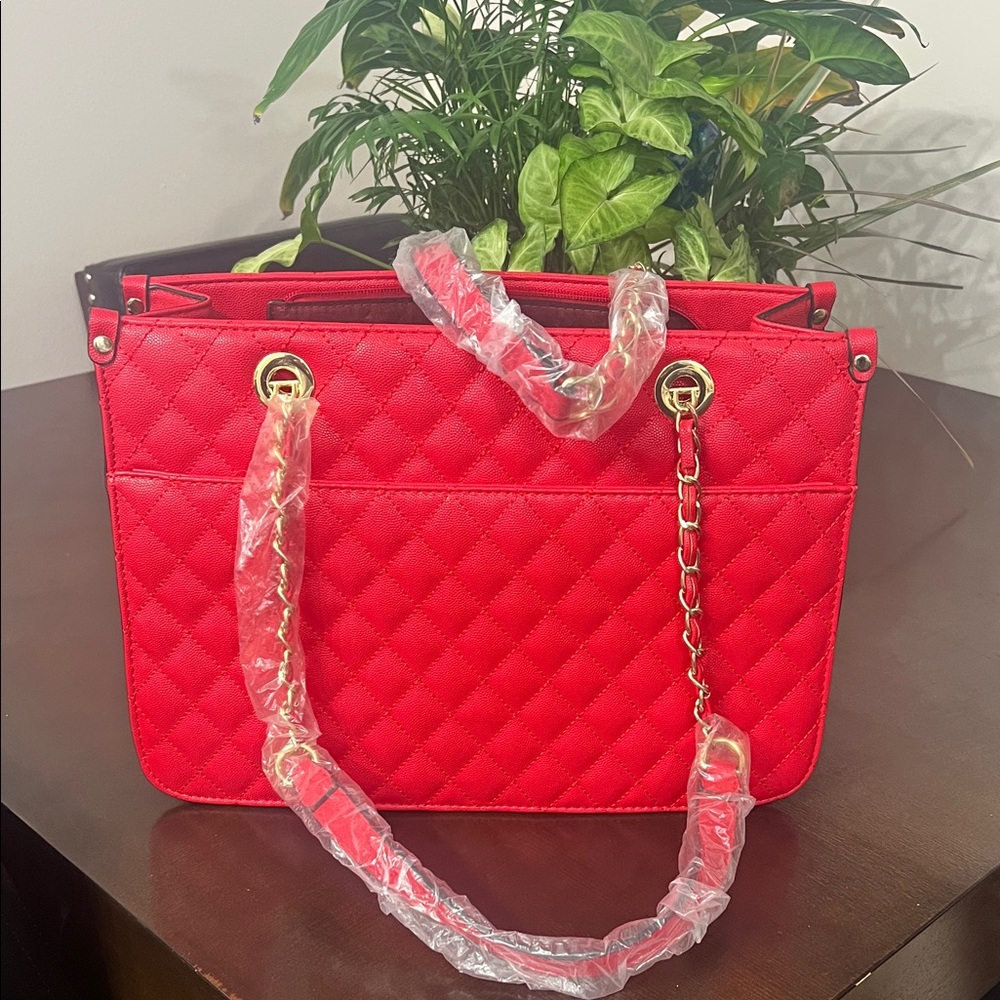 Elegant Red Handbag